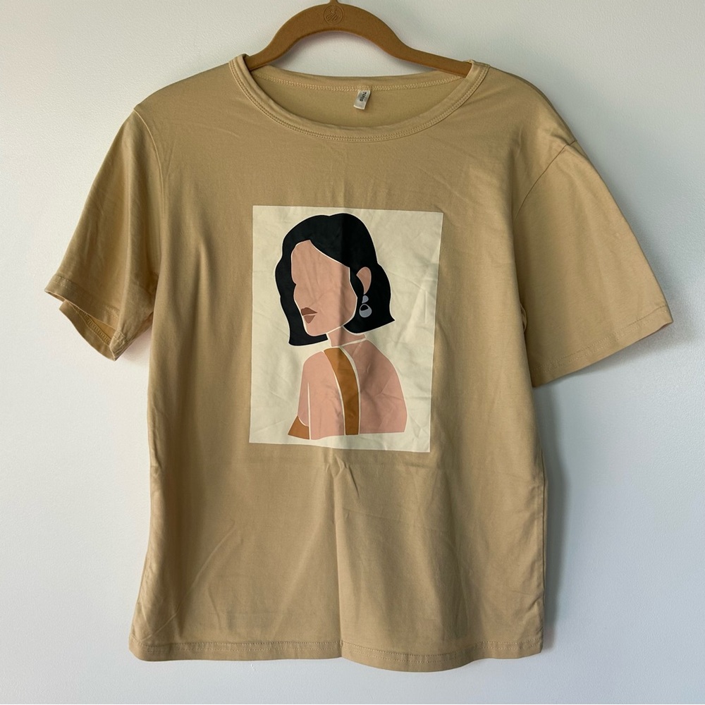 TOPPIES Summer Character Short Sleeve T-Shirt